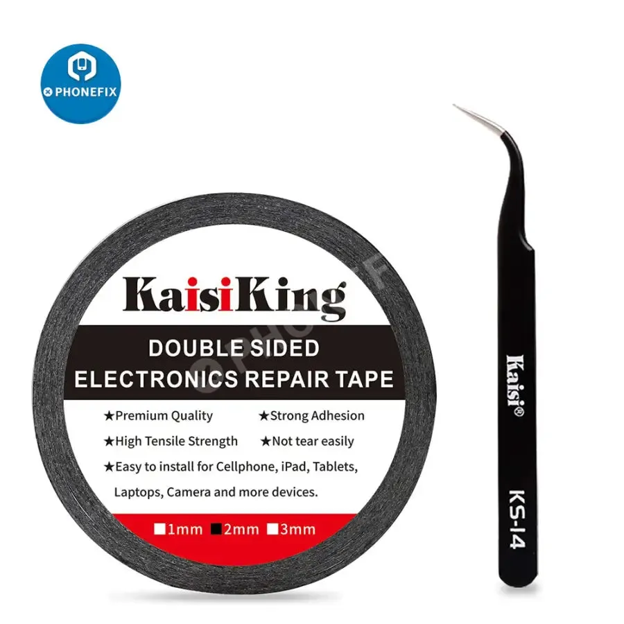 2mm LCD Screen Adhesive Tape With Tweezers For Phone Tablet Repair