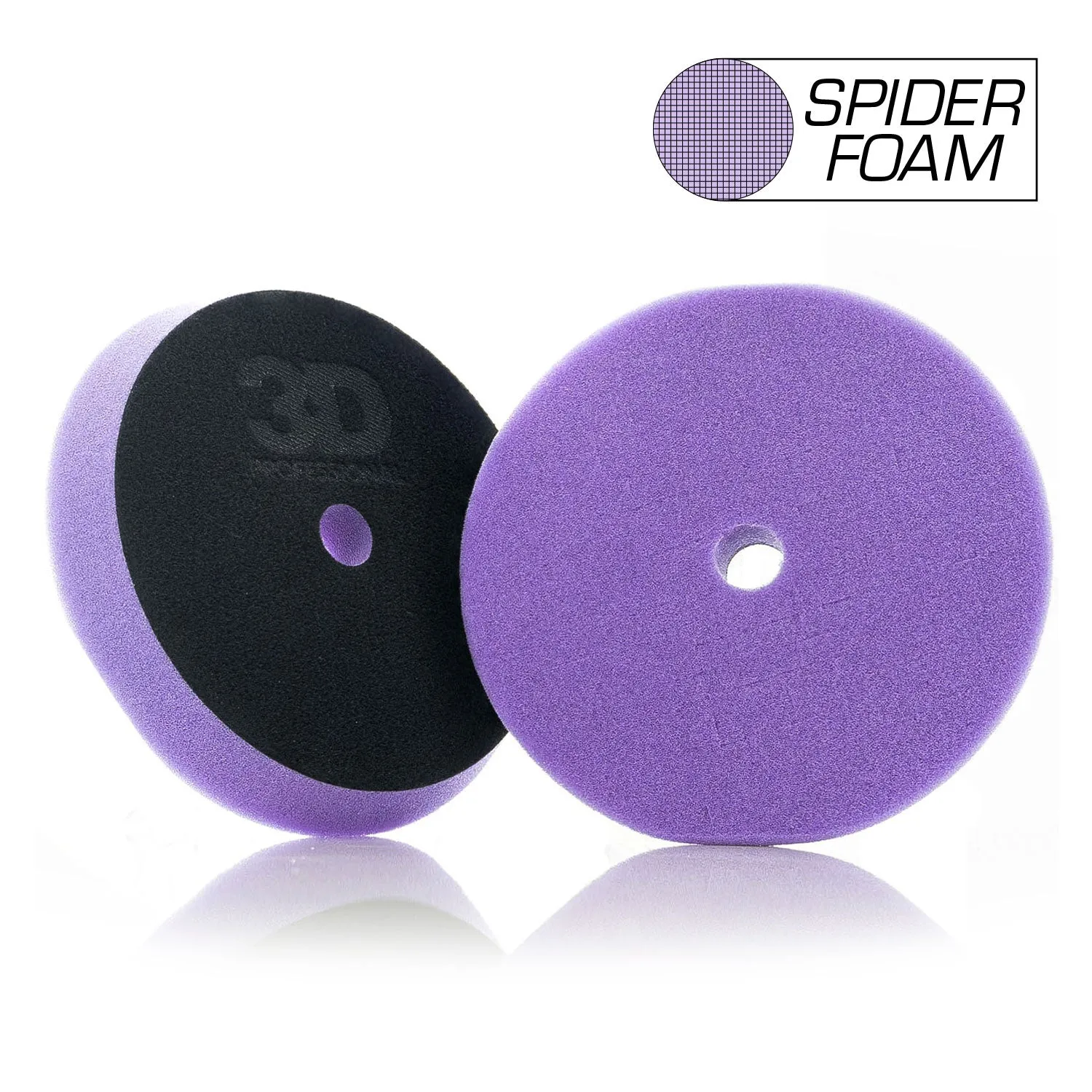 3D 6 ½" Spider-Cut Foam Polishing Pads