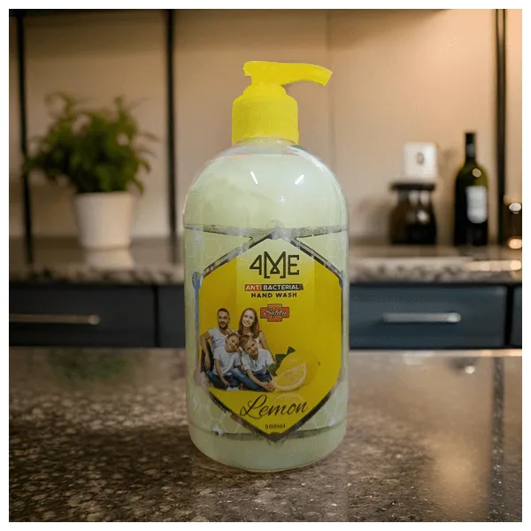 4ME Anti Bacterial Lemon Hand Wash 500ml