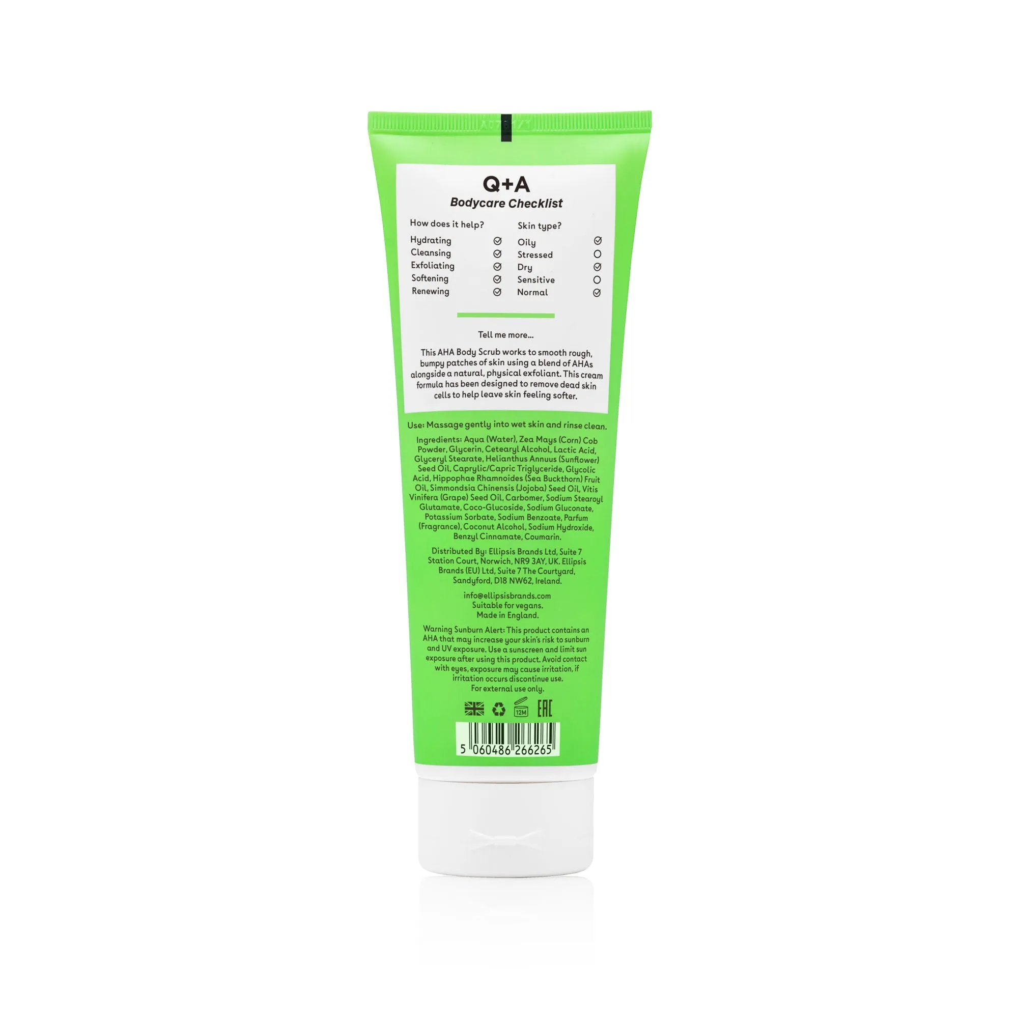 AHA Exfoliator Body Scrub