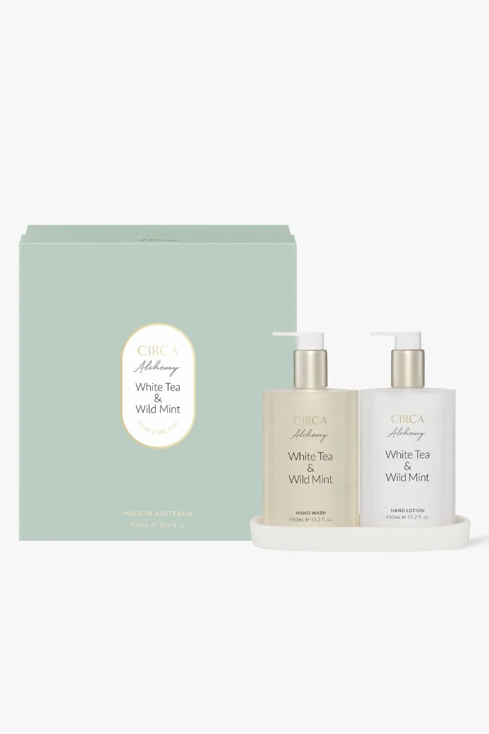 Alchemy White Tea   Wild Mint Hand Care Set