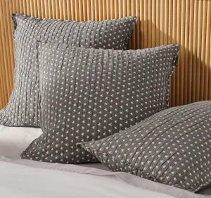 Authentic Star European Pillowcase Grey