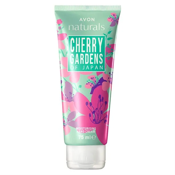 Avon Naturals Cherry Gardens of Japan Moisturising Hand Cream - 75ml