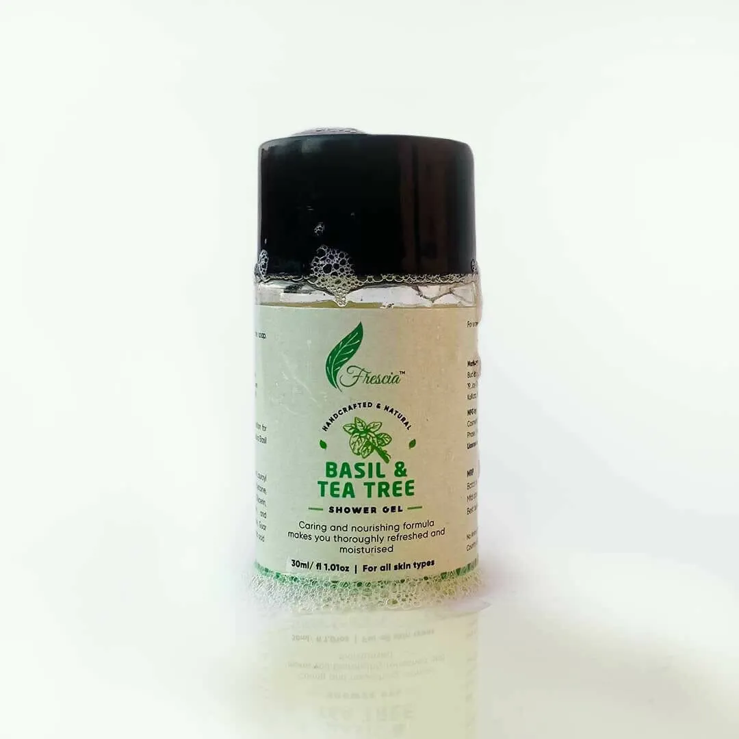 Basil and Tea Tree Shower Gel - 30ml