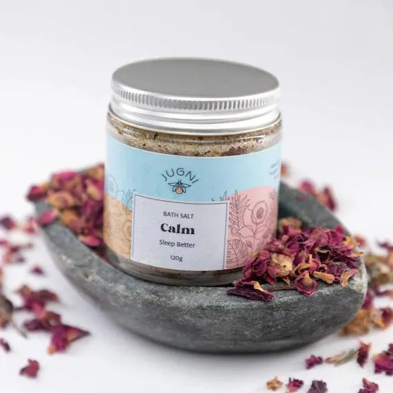 Calm Bath Salt 120g for Better Sleep | Foot, Hand or Body Soak