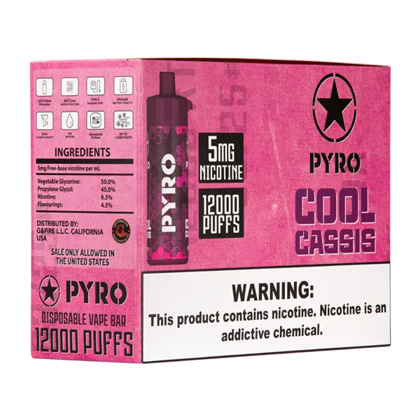 Cool Cassis PYRO 12000