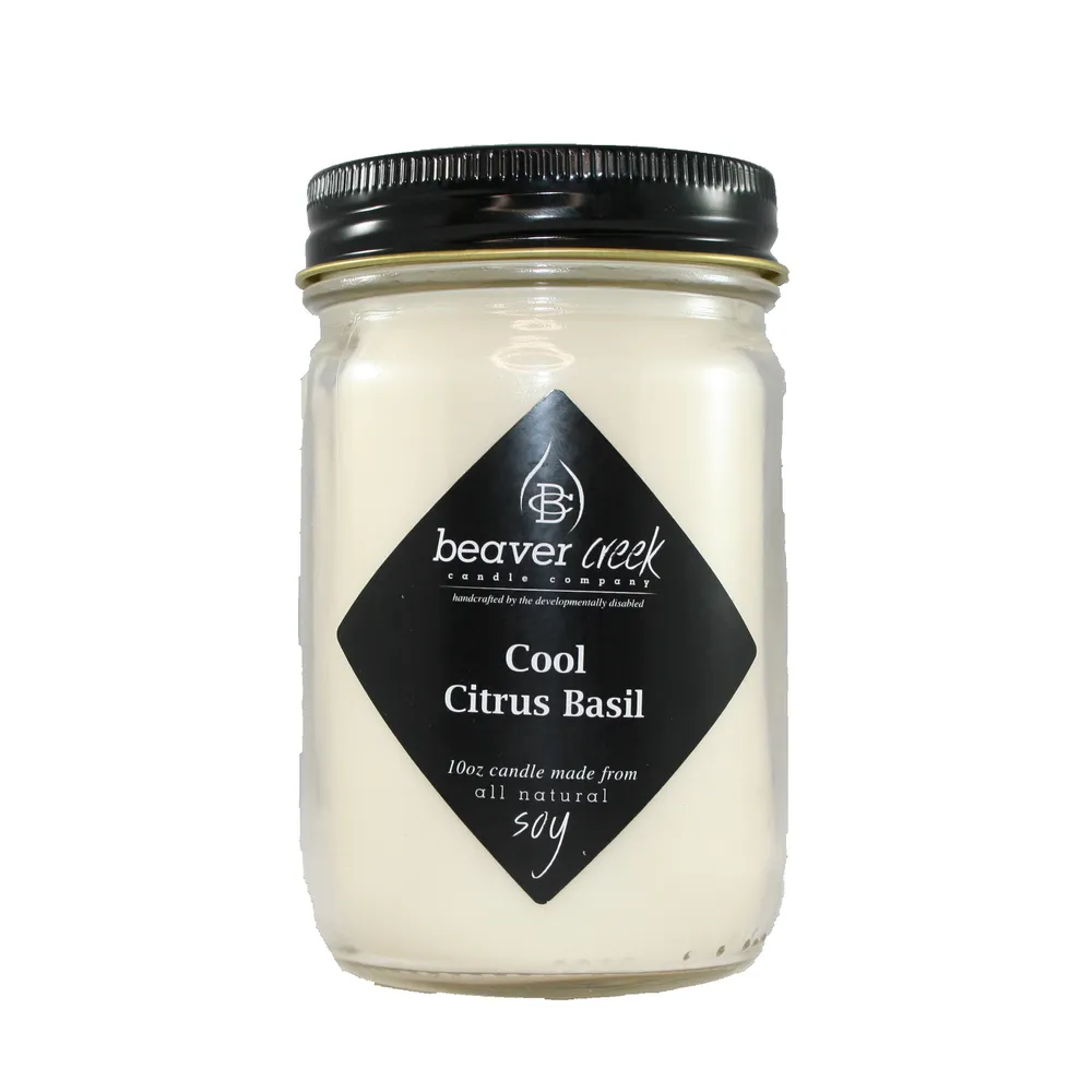 Cool Citrus Basil Candle