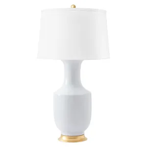 Dahlia Lamp in White