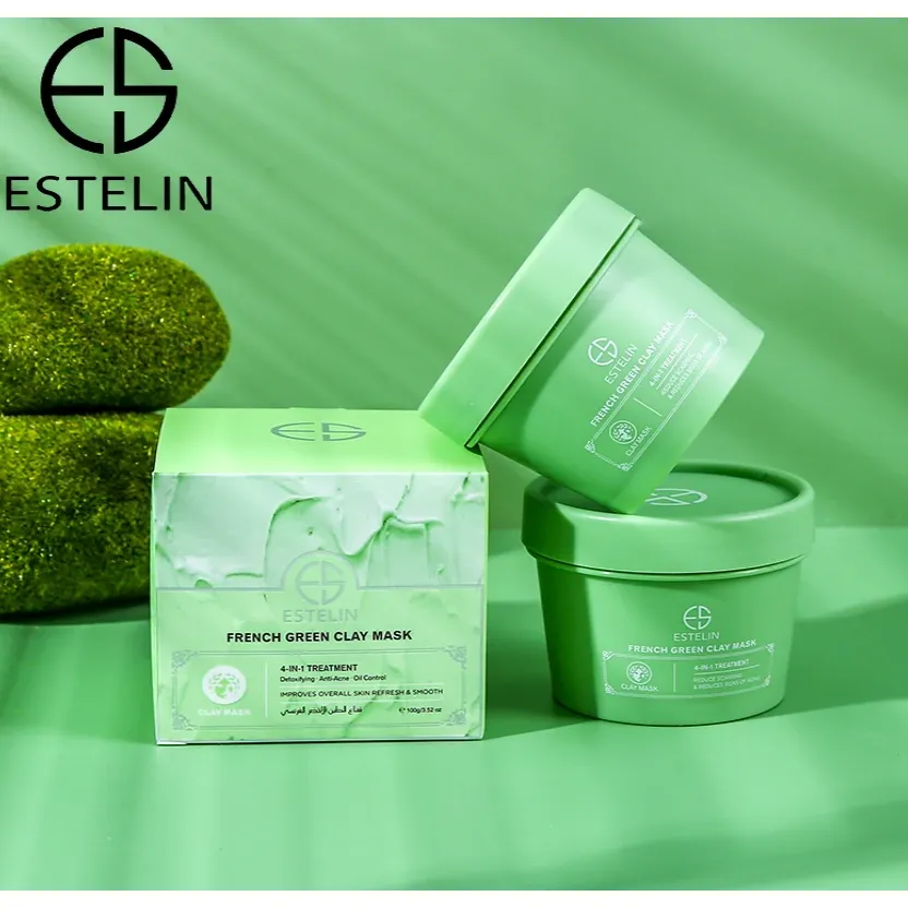 Estelin French Green Clay Mask 4-in-1 Treatment