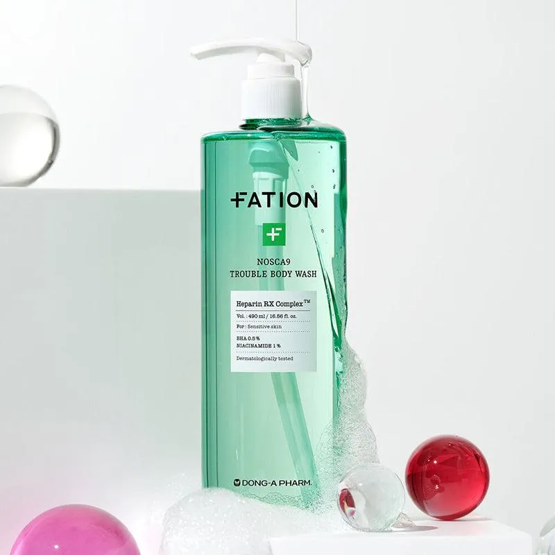 [FATION] Nosca9 Trouble Body Wash 490ml