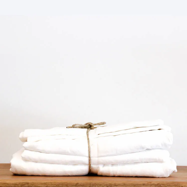 French Linen Sheet Set