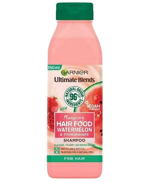 Garnier  Ultimate Blends Plumping Watermelon Hair Food Shampoo