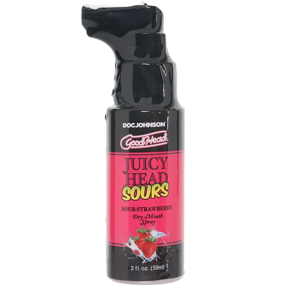 GoodHead Juicy Head Mouth Spray 2oz/59ml in Sour Strawberry