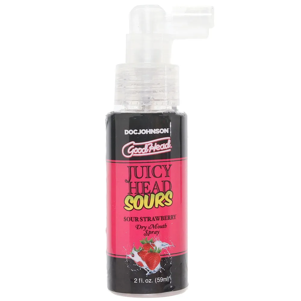 GoodHead Juicy Head Mouth Spray 2oz/59ml in Sour Strawberry