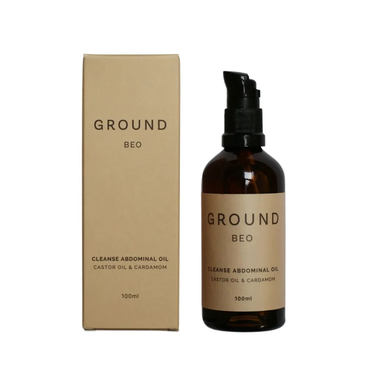 GROUND BEO Uplifting Cleanse Abdominal Oil 100ml