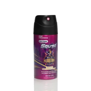 Hemani Squad Quetta Champions Edition - Deodorant Body Spray For Women