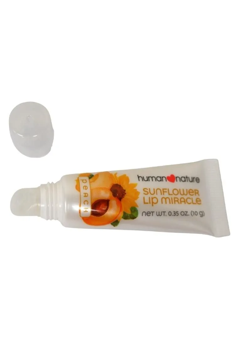 Human Nature Sunflower Lip Miracle Peach 10g