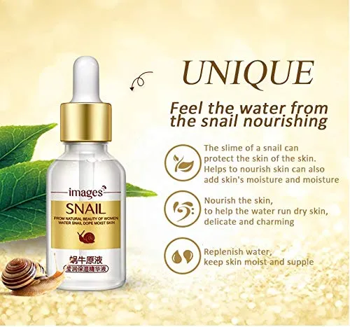 Images 3pcs/lot Snail Face Care Set Day Cream/Essence/ Eye Cream Anti Aging Repair Whitening Nourishing Facial Snail Skin Set