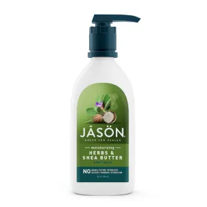 Jason Natural Cosmetics Moisturizing Herbs & Shea Butter Body Wash 30 oz. Liquid