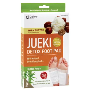 Jueki Detox Foot Pad - Shea Butter - 8 Pads