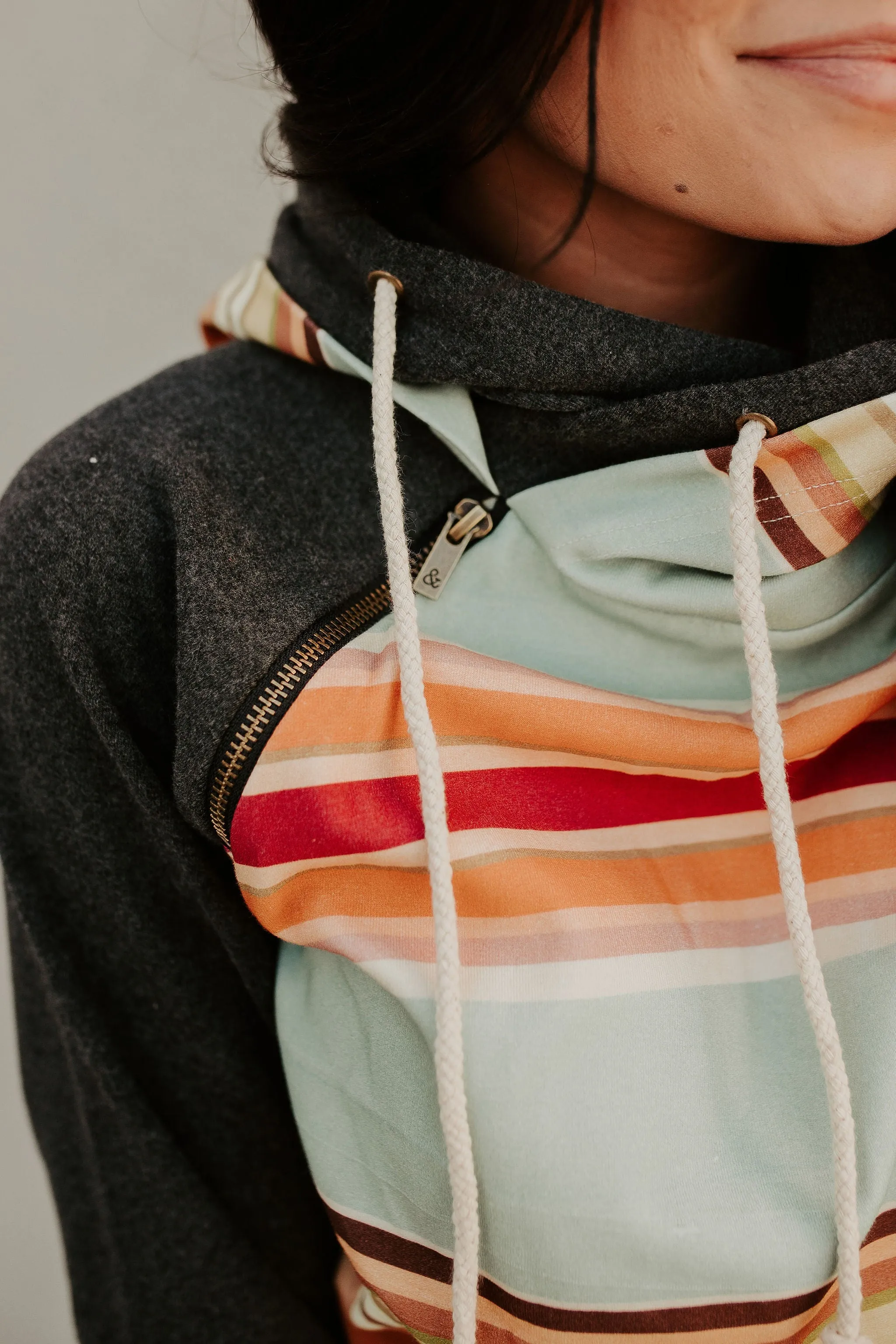 Kid's DoubleHood™ Sweatshirt - Holding Onto Summer