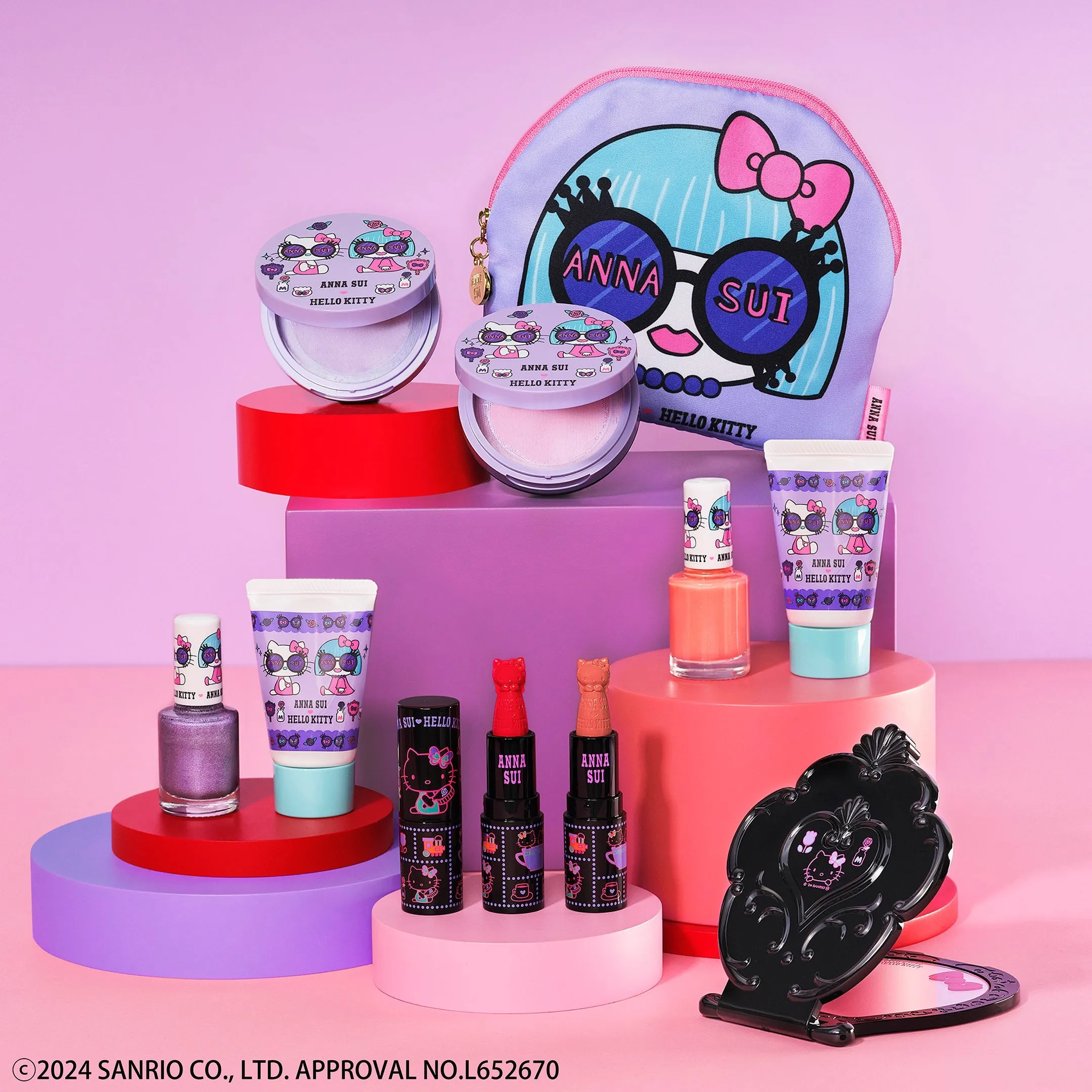 Limited Edition: Anna Sui ♥ Hello Kitty Nail Color & Hand Cream Kit