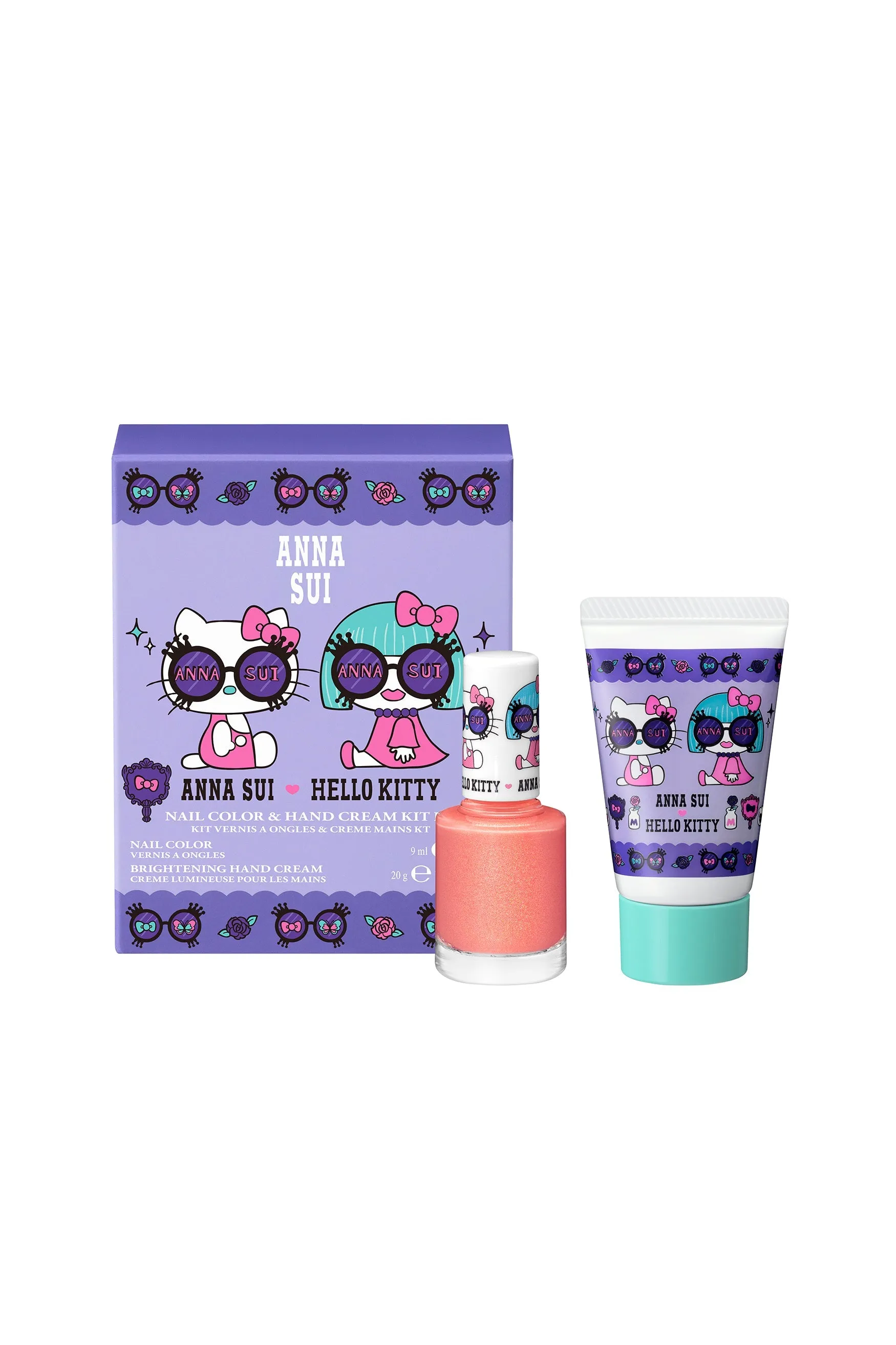 Limited Edition: Anna Sui ♥ Hello Kitty Nail Color & Hand Cream Kit