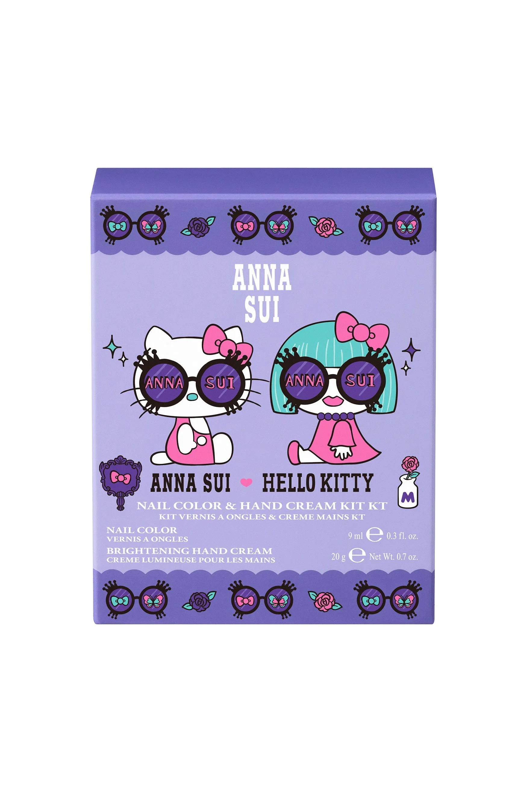 Limited Edition: Anna Sui ♥ Hello Kitty Nail Color & Hand Cream Kit