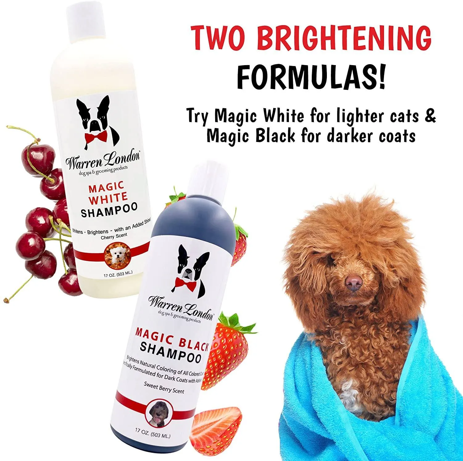 Magic Black Brightening Dog Shampoo