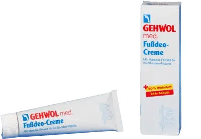 Manuka extract, GEHWOL MED foot deodorant cream