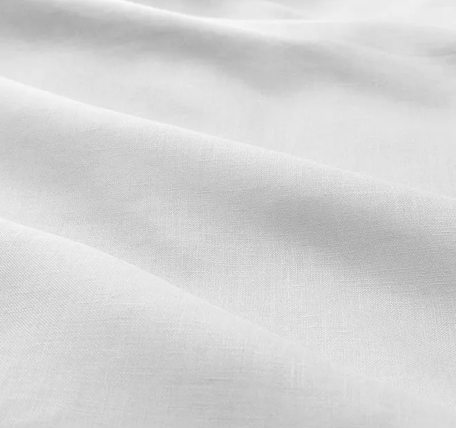 Nimes Linen Mega Fitted Sheet Range White