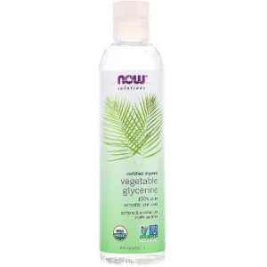 Now - organic vegetable glycerine - 237 ml