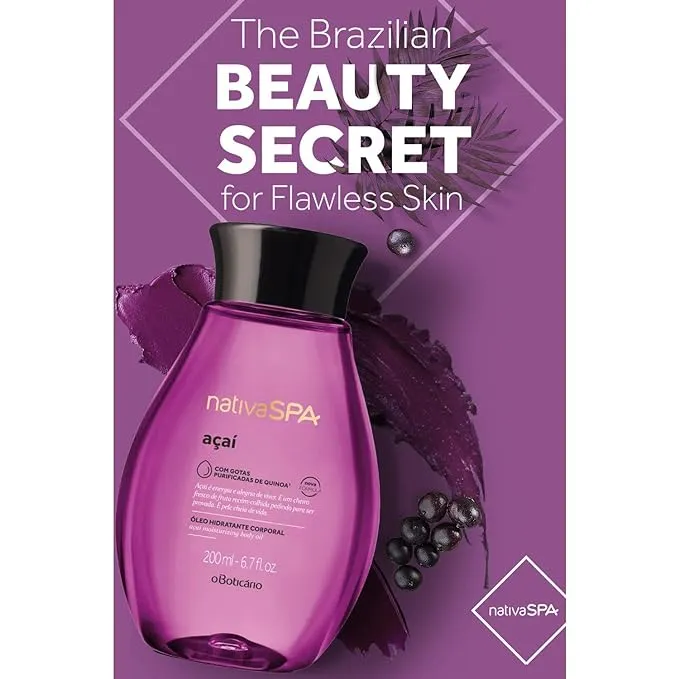 O Boticario Nativa Spa  Women's Açai  Body Oil