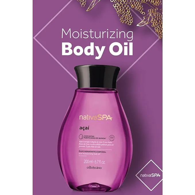 O Boticario Nativa Spa  Women's Açai  Body Oil