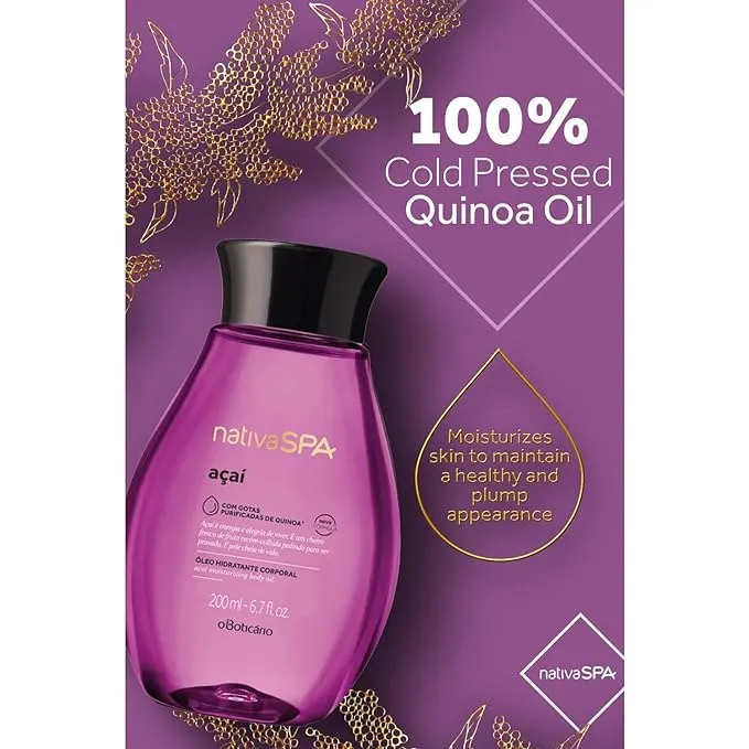 O Boticario Nativa Spa  Women's Açai  Body Oil