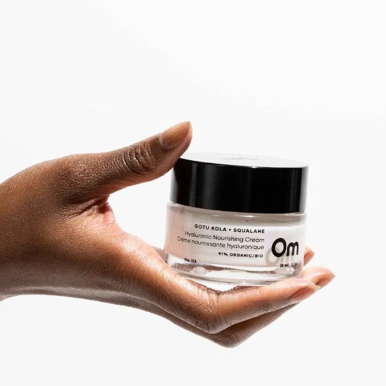 OM - Gotu Kola   Squalane Hyaluronic Nourishing Cream