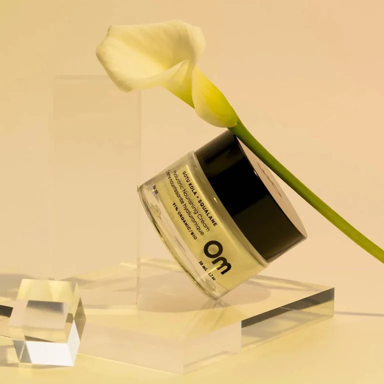 OM - Gotu Kola   Squalane Hyaluronic Nourishing Cream