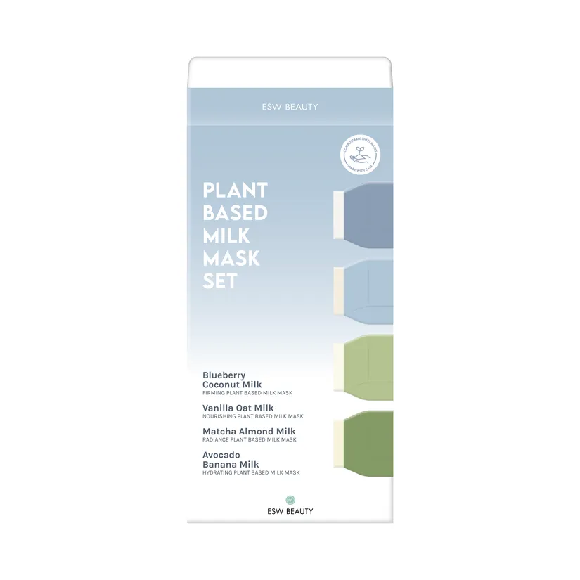 Plant-Based Milk Mask Set