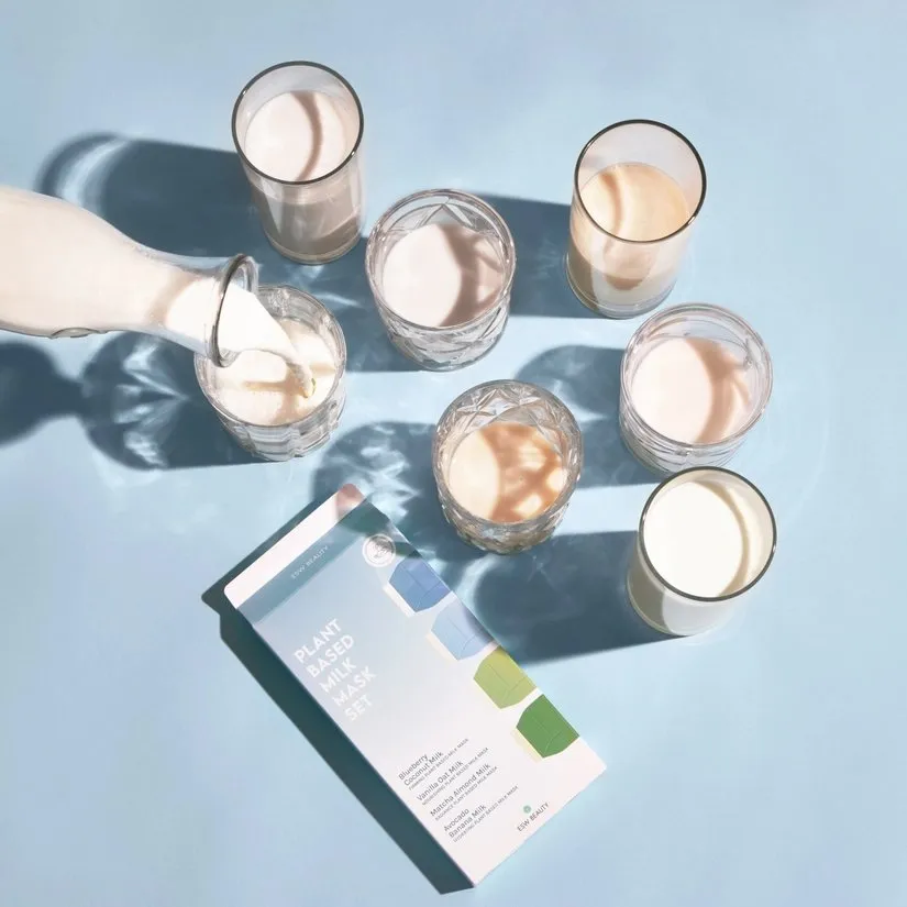 Plant-Based Milk Mask Set