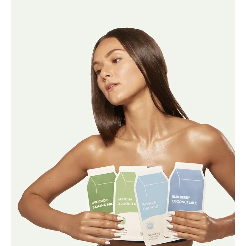 Plant-Based Milk Mask Set