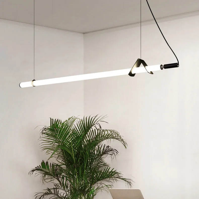 Sasaki Minimalist Linear Suspension Pendant Light