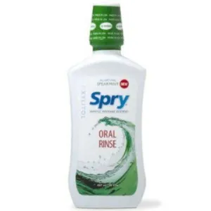 Spry Oral Rinse Spearmint 473mL