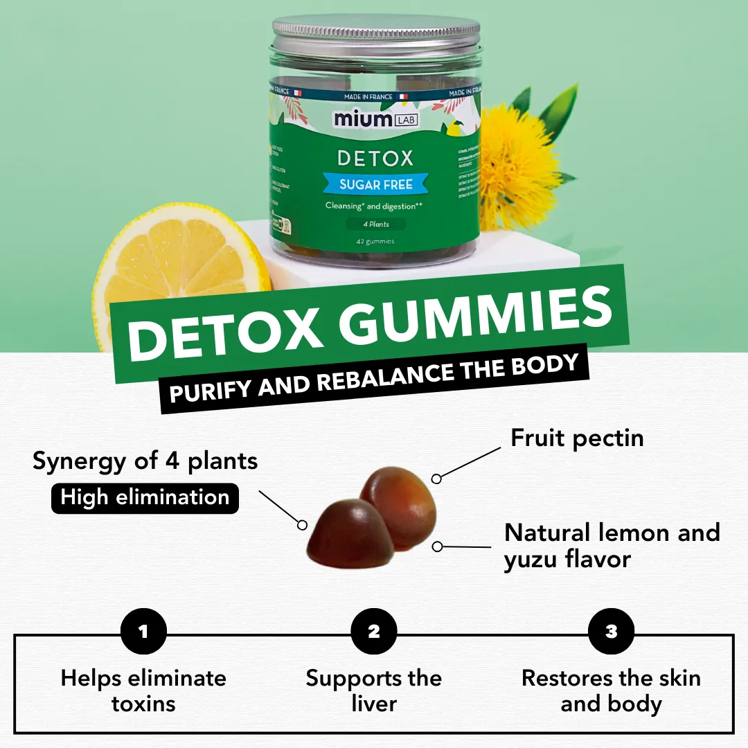 SUGAR-FREE DETOX GUMMIES | Super pack | 4 x 21 Days