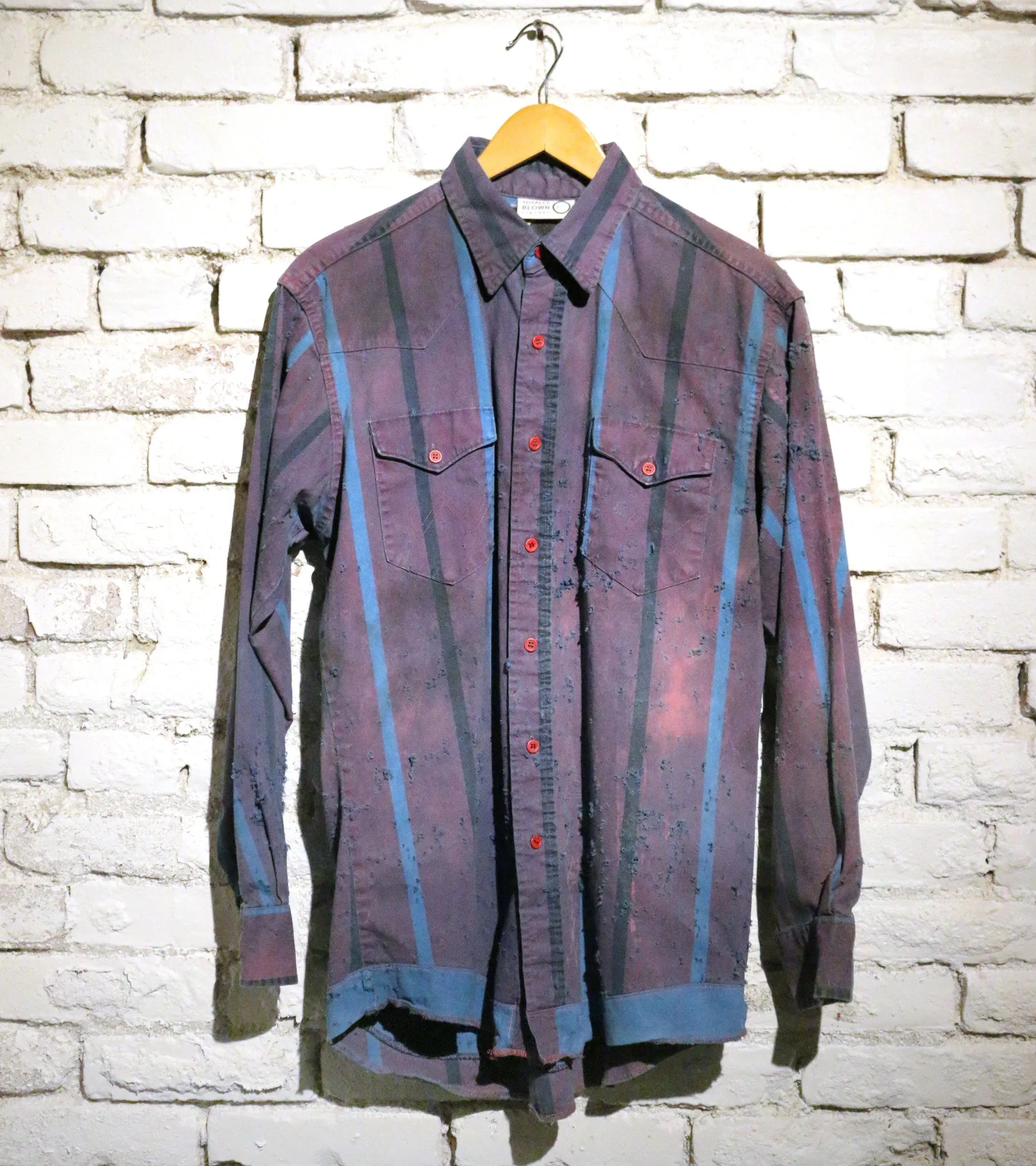 totally blown x pskaufman... Stripped western shirt