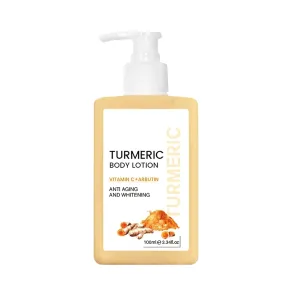 Turmeric  Body Moisturising For Women & Men Body Care Product Peach Lotion (White, One Size)