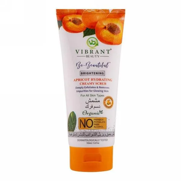 VIBRANT APRICOT HYDRATING CREAM SCRUB 150ML