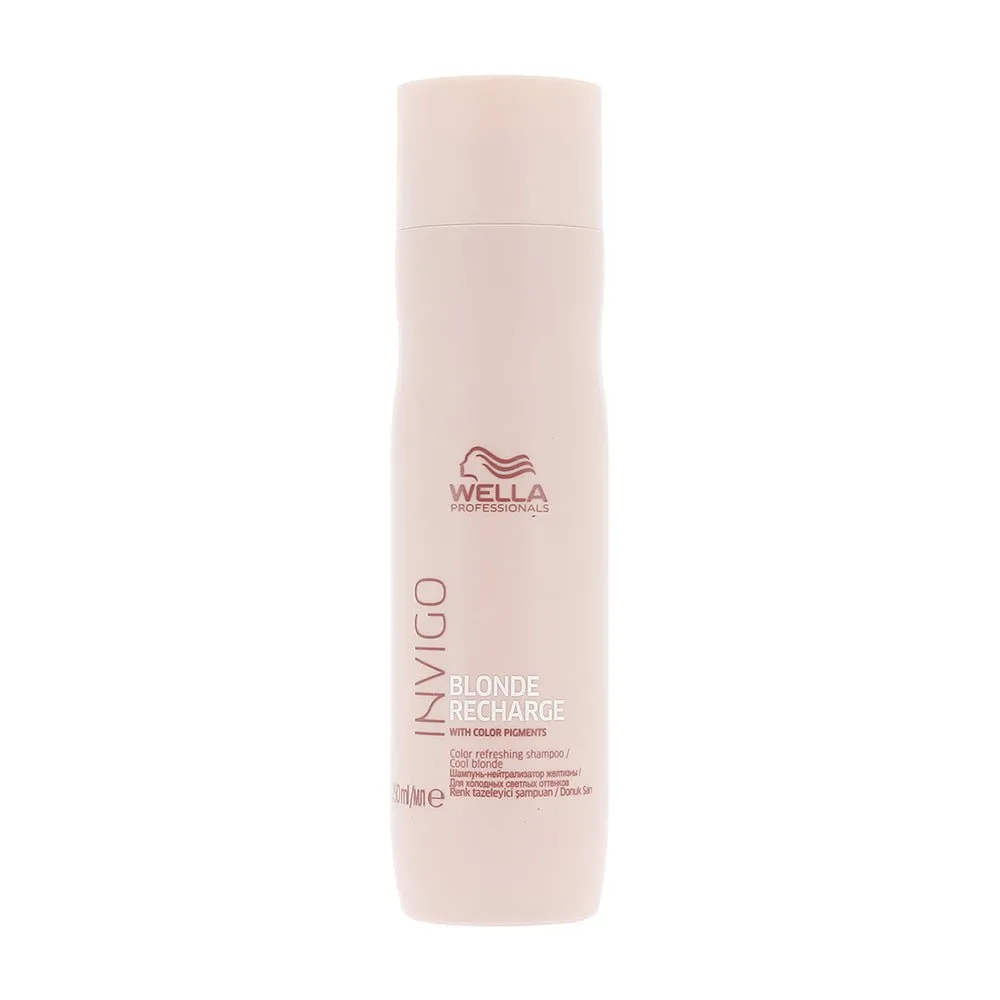 Wella Invigo Blonde Recharge Cool Blonde Refreshing Shampoo 250ml