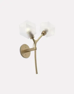 Welles Brass Sconce by Michelle Gerson