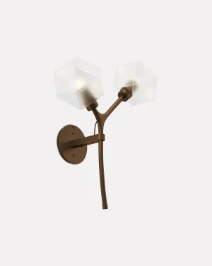 Welles Bronze Sconce by Michelle Gerson